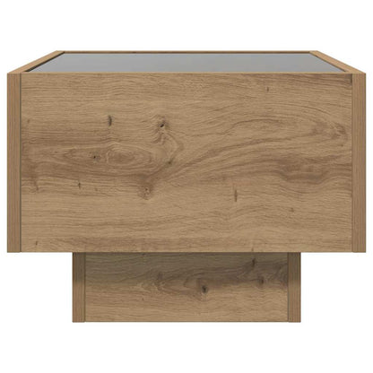 Coffee Table Artisan oak 40 x 40 x 30 cm Engineered wood