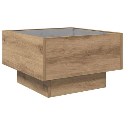 Coffee Table Artisan oak 50 x 50 x 30 cm Engineered wood