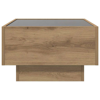 Coffee Table Artisan oak 50 x 50 x 30 cm Engineered wood