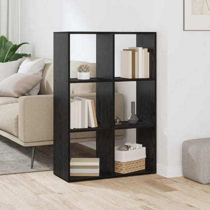 Book Cabinet 6-Tier 69.5 x 29 x 103.5 cm Engineered Wood