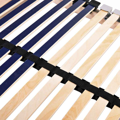 Slatted Bed Base Brown 70 x 190 cm Solid Beech Wood