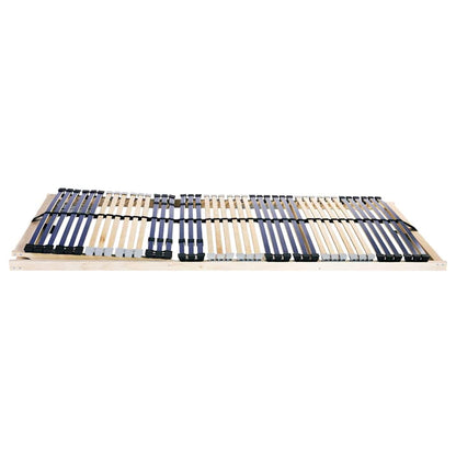 Slatted Bed Base Brown 70 x 190 cm Solid Beech Wood
