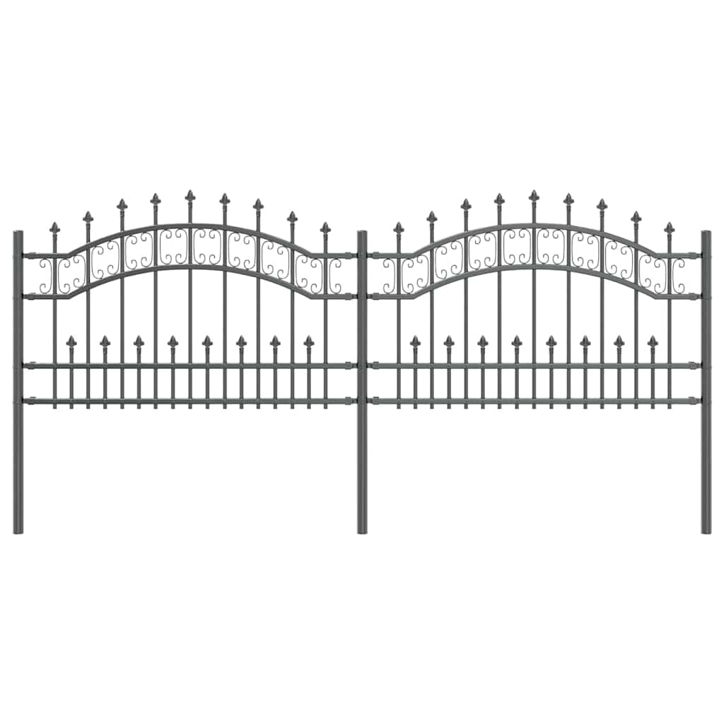 Garden Fence KAMPEN Grey