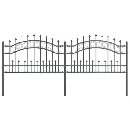Garden Fence KAMPEN Grey