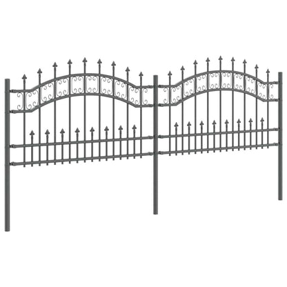 Garden Fence KAMPEN Grey
