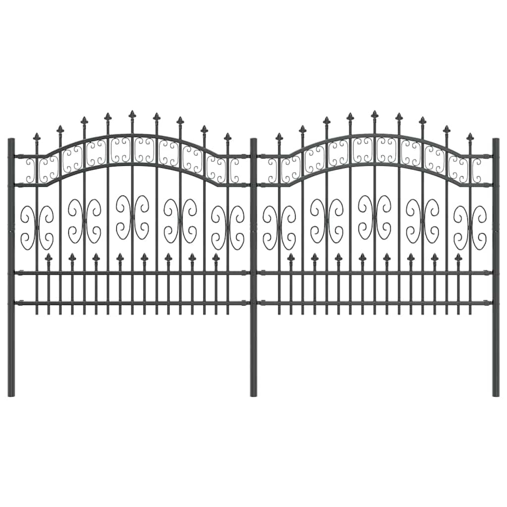 Garden Fence KAMPEN Grey