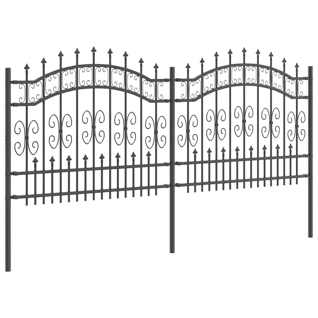 Garden Fence KAMPEN Grey