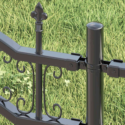 Garden Fence KAMPEN Grey