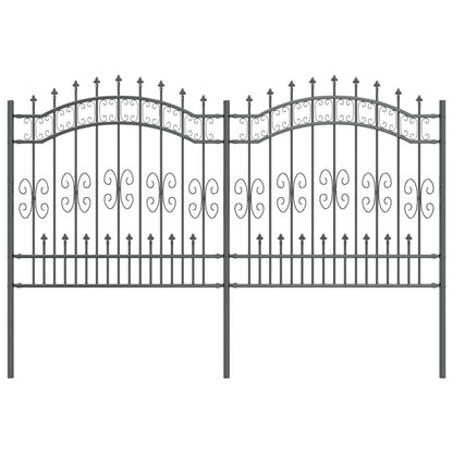 Garden Fence KAMPEN Grey