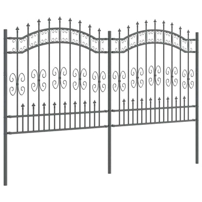Garden Fence KAMPEN Grey