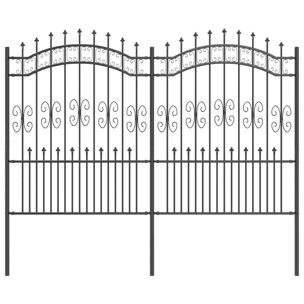 Garden Fence KAMPEN Grey