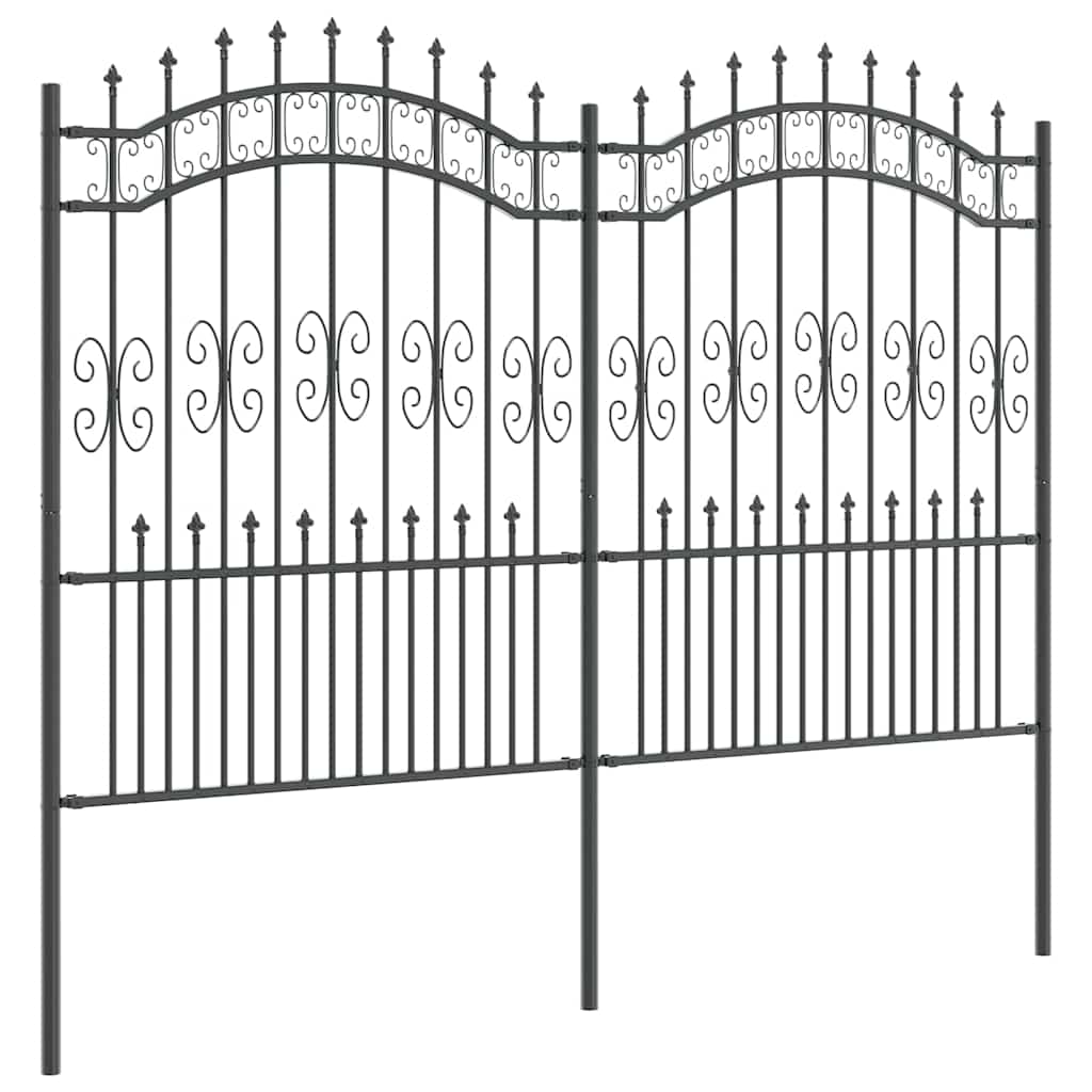 Garden Fence KAMPEN Grey