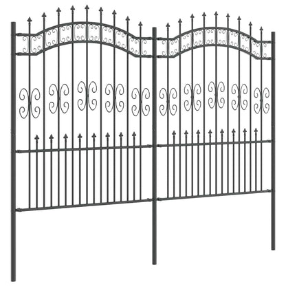 Garden Fence KAMPEN Grey