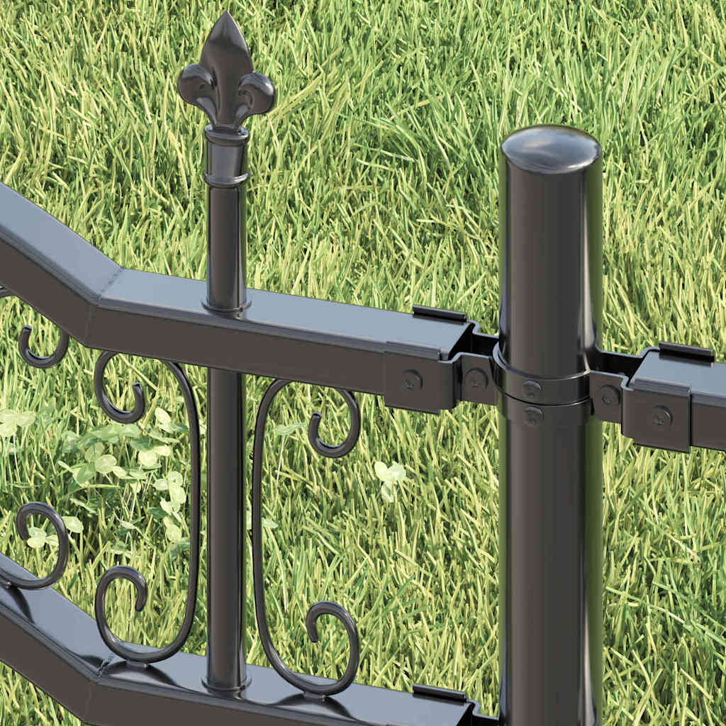 Garden Fence KAMPEN Grey