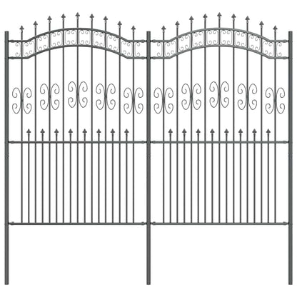Garden Fence KAMPEN Grey