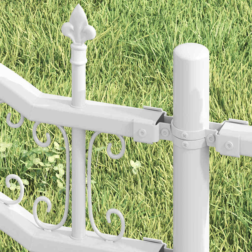 Garden Fence KAMPEN White