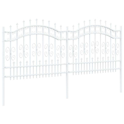 Garden Fence KAMPEN White