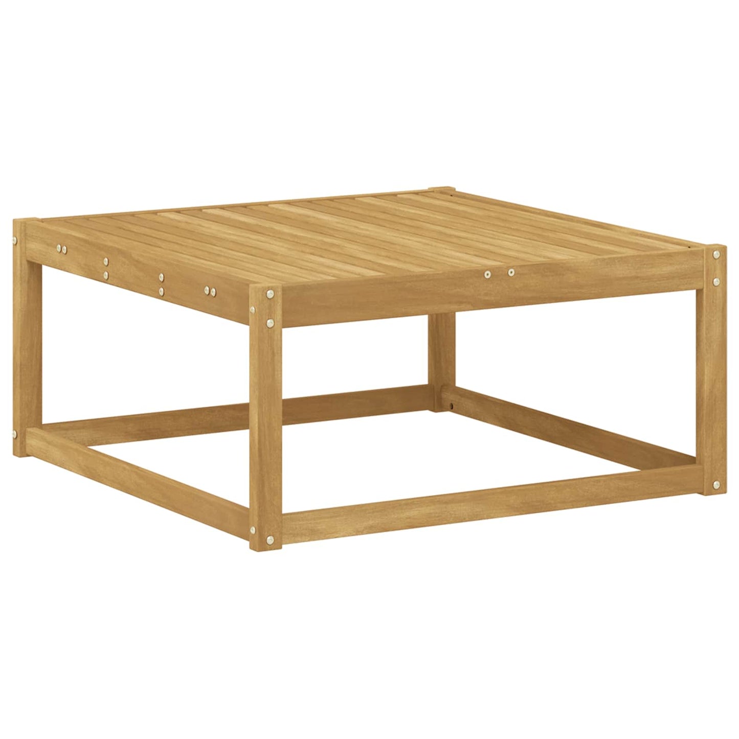 Outdoor Sofa Set 6 pcs White 79 x 79 x 37 cm Solid Acacia Wood