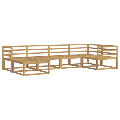 Outdoor Sofa Set 6 pcs White 325 x 166.5 x 73 cm