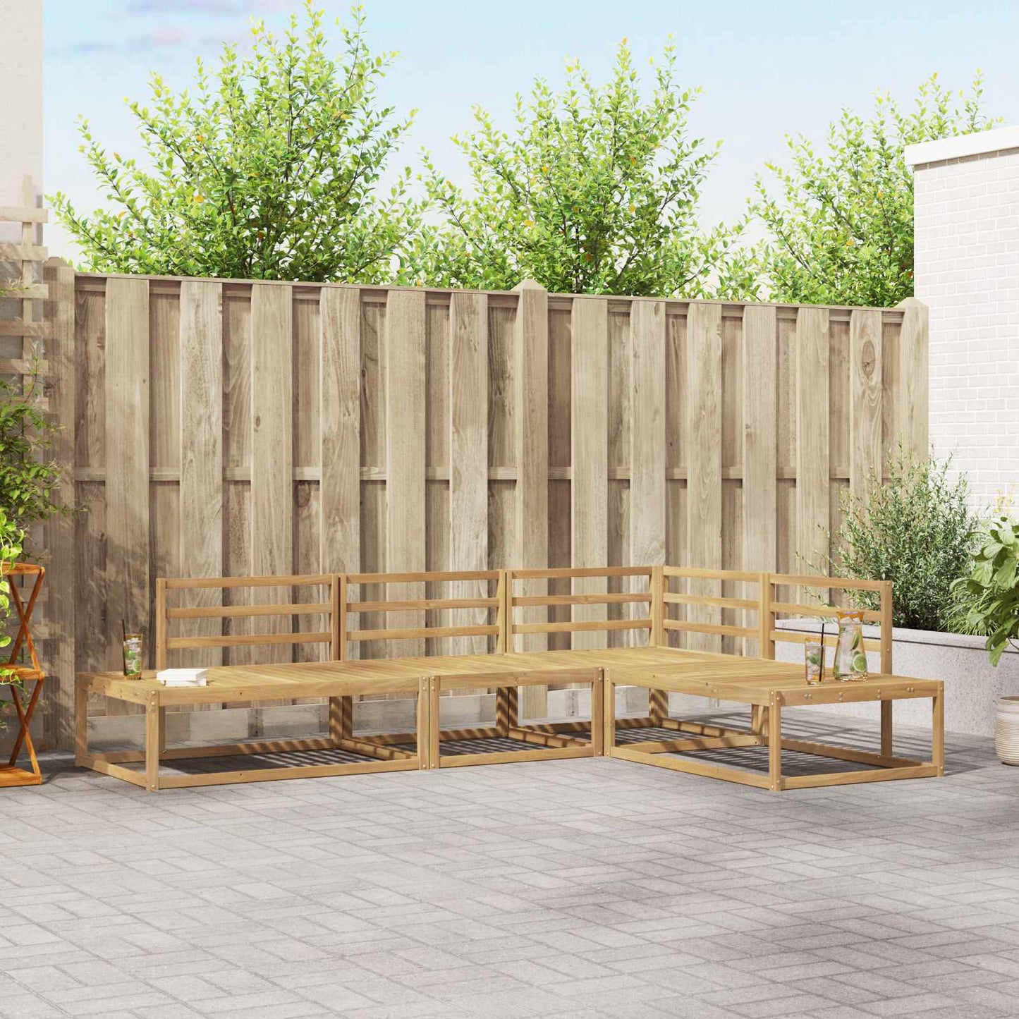 Outdoor Sofa Set 4 Piece