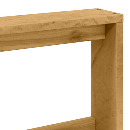 Outdoor Sofa Set 6 pcs White Solid Acacia Wood