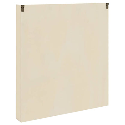 Wall Display Case Wall-Mounted Beige 40 x 4.5 x 43 cm