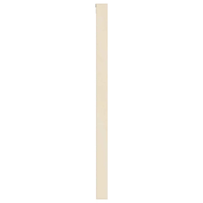 Wall Display Case Beige 30 x 4.5 x 75 cm Engineered Wood