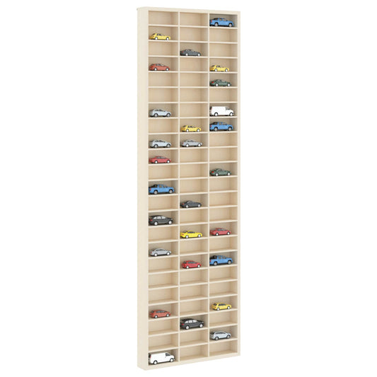 Wall Display Case Wall-Mounted Beige 30 x 4.5 x 96 cm