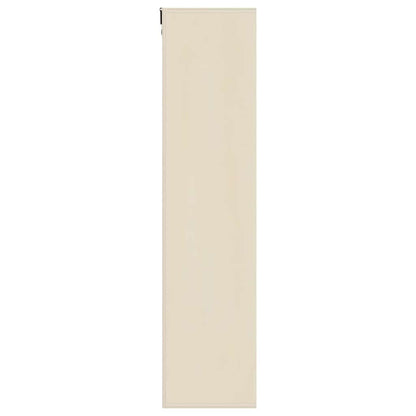 Wall Display Case Beige 40 x 8.5 x 37 cm Engineered Wood