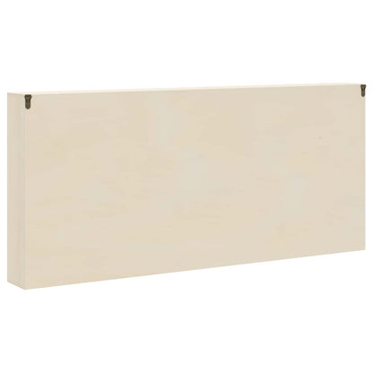 Wall Display Case Wall-Mounted Beige 80 x 8.5 x 36 cm