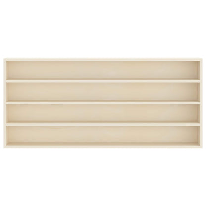 Wall Display Case Wall-Mounted Beige 80 x 8.5 x 36 cm