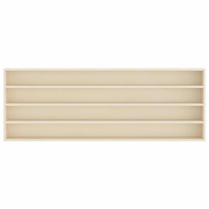 Wall Display Case Wall-Mounted Beige 100 x 8.5 x 36 cm