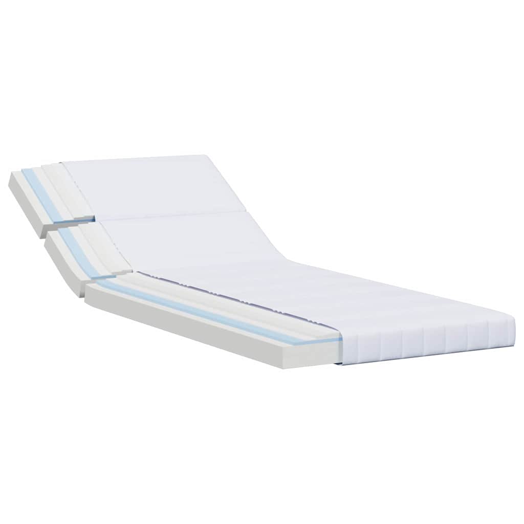 Foam Mattress Manual White 80 x 200 cm Foam