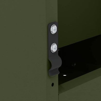 Rabbit Feeder Olive Green 64.5 x 25.5 x 45.5 cm