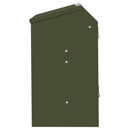 Rabbit Feeder Olive Green 64.5 x 25.5 x 45.5 cm