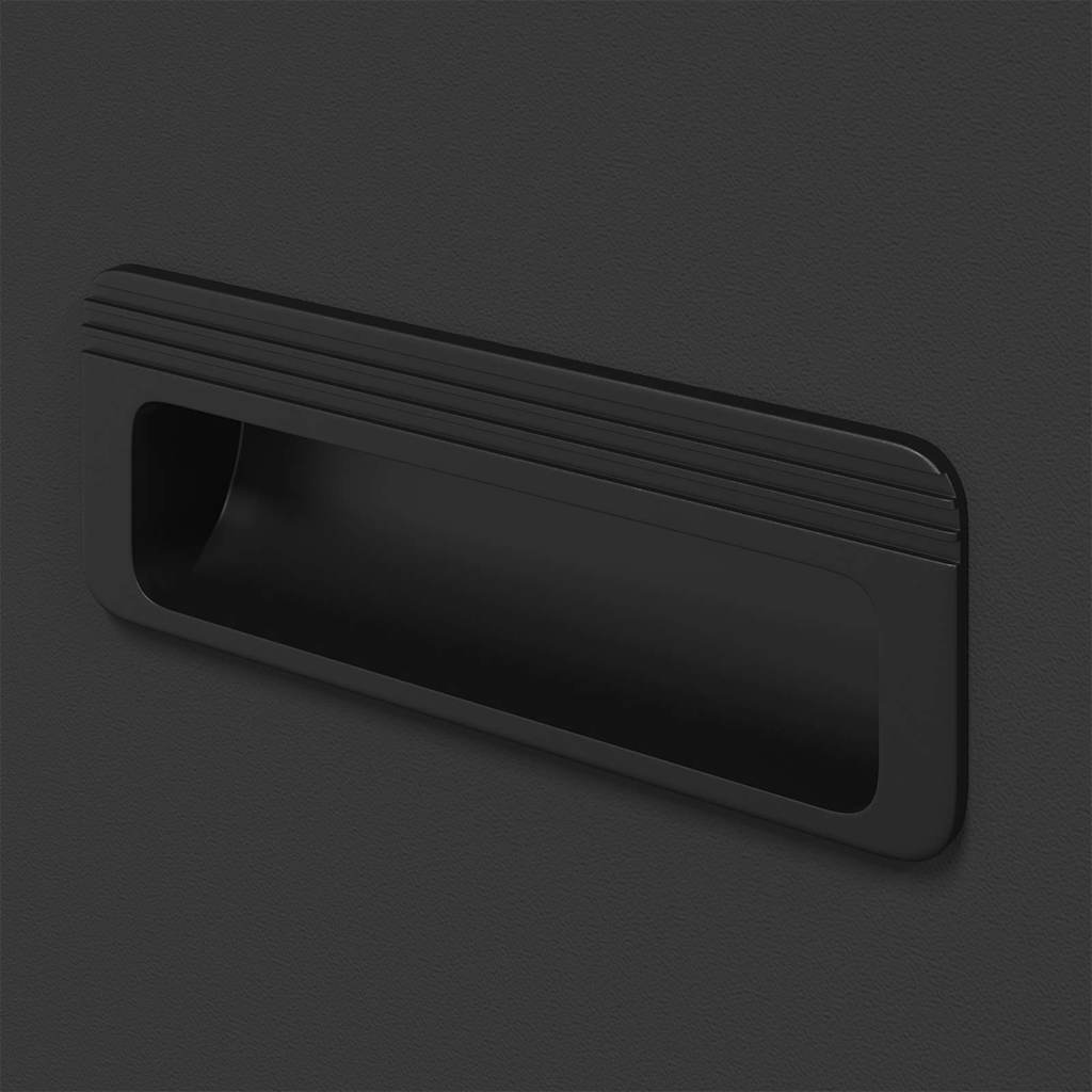 Deer Feeder Black 28 x 30 x 80 cm Cold-Rolled Steel