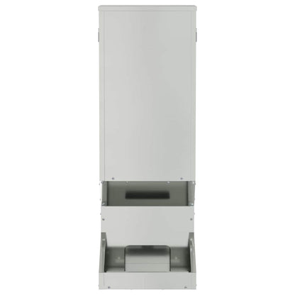 Deer Feeder Silver 28 x 30 x 80 cm Galvanised Steel