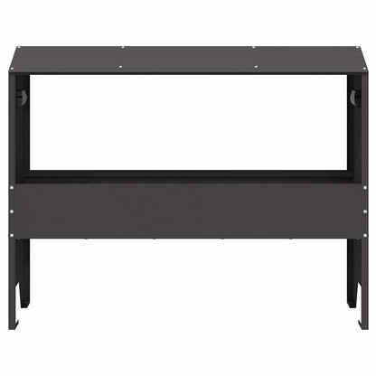 Livestock Feeding Trough Black 79 x 35 x 62 cm