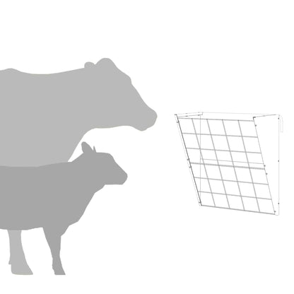 Hanging Hay Feeder Olive Green 61 x 33 x 66 cm