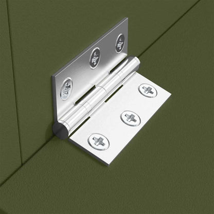 Pig Feeder Olive Green 82 x 51 x 91.5 cm Cold-Rolled Steel