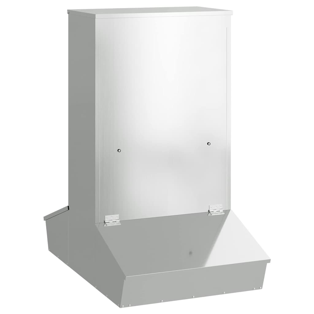 Pig Feeder Silver 82 x 51 x 91.5 cm Galvanised Steel