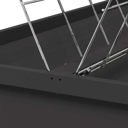 Livestock Feeder Black 100 x 60 x 90 cm Cold-Rolled Steel