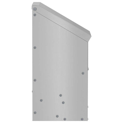 Chicken Feeder Silver 21 x 16 x 33 cm Galvanised Steel