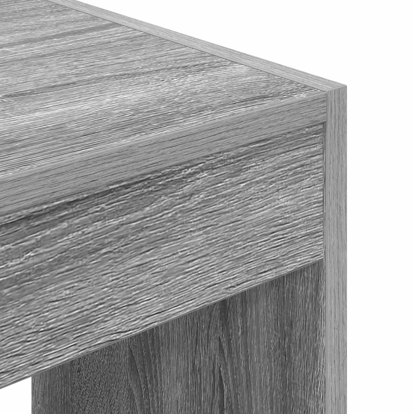 Book Cabinet Grey Sonoma 80 x 30 x 198 cm Engineered Wood