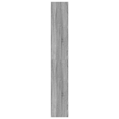 Book Cabinet Grey Sonoma 80 x 30 x 198 cm Engineered Wood