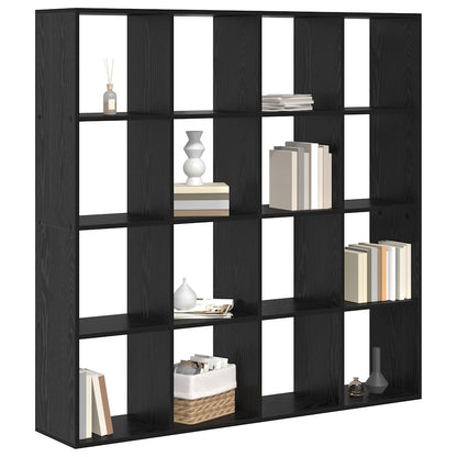 Book Cabinet 16-Tier 137.5 x 29 x 137.5 cm Engineered Wood