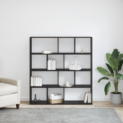 Book Cabinet 12-Tier 132 x 29 x 141.5 cm Engineered Wood
