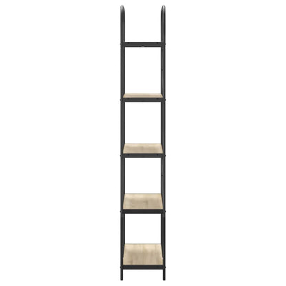 Bookshelf Sonoma Oak 80 x 30 x 183 cm Engineered wood