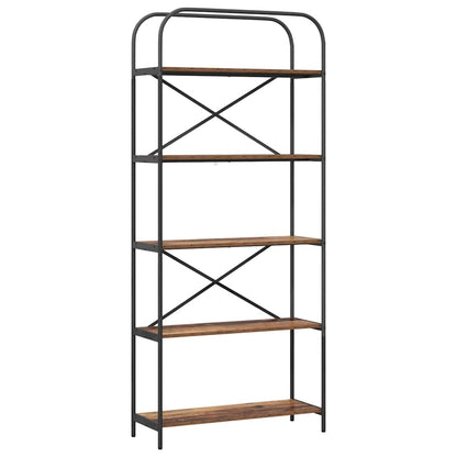 Bookshelf Old Wood 80 x 30 x 183 cm Engineered wood