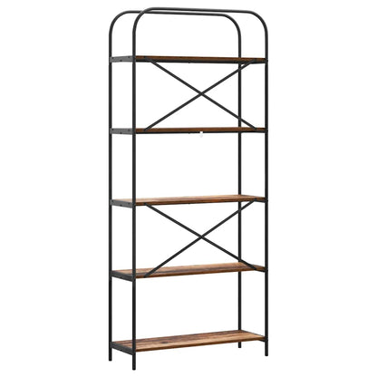 Bookshelf Old Wood 80 x 30 x 183 cm Engineered wood